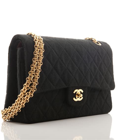 cloth chanel flap bag